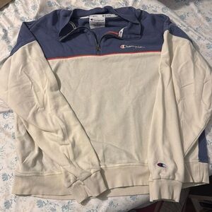 champion quarter zip XL